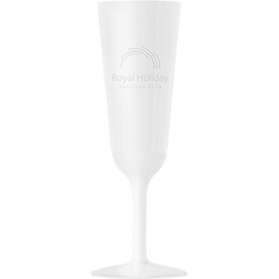 Custom Symglass 7oz Colored Champagne Flute with Logo SYM02C