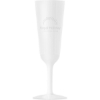 Promotional Symglass 7oz Colored Champagne Flute White SYM02C