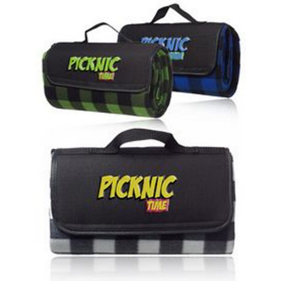 Custom Zion Roll Up Picnic Blankets with Logo AXD508
