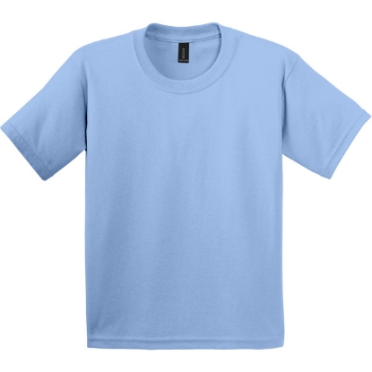 Custom Gildan - Youth Ultra Cotton 100% US Cotton T-Shirt. Light Blue