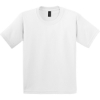 Custom Gildan - Youth Ultra Cotton 100% US Cotton T-Shirt. White