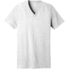 Custom BELLA+CANVAS Unisex Jersey Short Sleeve V-Neck Tee. Ash