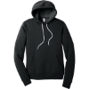 Custom BELLA+CANVAS Unisex Sponge Fleece Pullover Hoodie. Black Heather