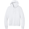 Custom BELLA+CANVAS Unisex Sponge Fleece Pullover Hoodie. DTG White