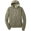 Custom BELLA+CANVAS Unisex Sponge Fleece Pullover Hoodie. Heather Olive Green