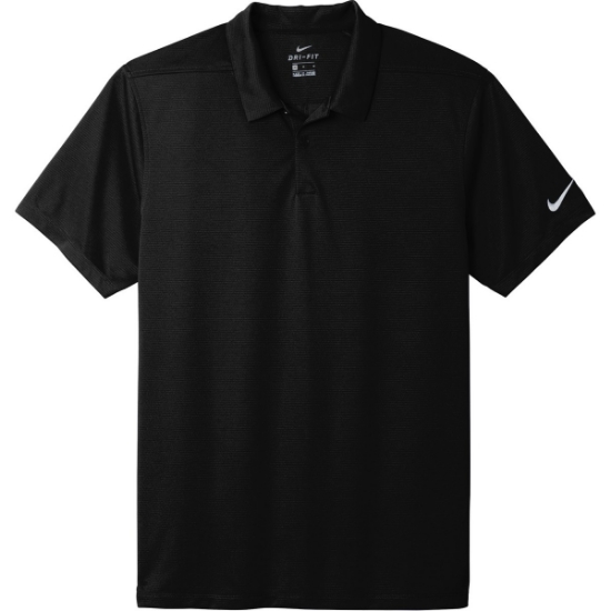 Custom Nike Dry Essential Solid Polo Black