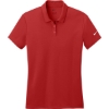 Custom Nike Womens Dry Essential Solid Polo University Red