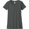Custom Next Level Apparel Womens Ideal Tee Dark Gray