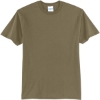 Custom Port & Co Core Blend Tee. Coyote Brown