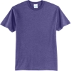 Custom Port & Co Core Blend Tee. Heather Purple