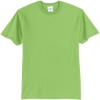 Custom Port & Co Core Blend Tee. Lime Green