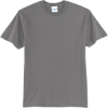 Custom Port & Co Core Blend Tee. Medium Grey