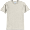 Custom Port & Co Core Blend Tee. Oatmeal Heather Gray