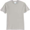 Custom Port & Co Core Blend Tee. Silver