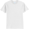 Custom Port & Co Core Blend Tee. White