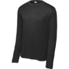 Custom Sport-Tek Long Sleeve PosiCharge Competitor Tee. Black