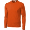 Custom Sport-Tek Long Sleeve PosiCharge Competitor Tee. Deep Orange