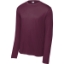 Custom Sport-Tek Long Sleeve PosiCharge Competitor Tee. Maroon Red