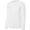 Custom Sport-Tek Long Sleeve PosiCharge Competitor Tee. White