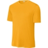Custom Sport-Tek Tall PosiCharge Competitor Tee. Gold