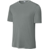 Custom Sport-Tek Tall PosiCharge Competitor Tee. Grey Concrete