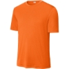 Custom Sport-Tek Tall PosiCharge Competitor Tee. Neon Orange