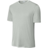 Custom Sport-Tek Tall PosiCharge Competitor Tee. Silver