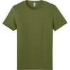 Custom Jerzees Unisex Premium Combed Ring Spun Cotton Tee Olive Oil Green