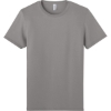 Custom Jerzees Unisex Premium Combed Ring Spun Cotton Tee Rock Gray