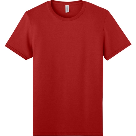 Custom Jerzees Unisex Premium Combed Ring Spun Cotton Tee True Red