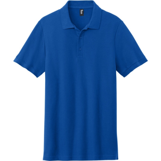 Custom Gildan Hammer Pique Polo Royal Blue