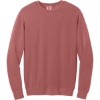 Custom Comfort Colors Lightweight Crewneck Sweatshirt Crimson Red