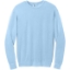 Custom Comfort Colors Lightweight Crewneck Sweatshirt Hydrangea Blue
