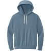 Custom Comfort Colors Lightweight Hooded Sweatshirt Blue Jean
