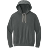 Custom Comfort Colors Lightweight Hooded Sweatshirt Pepper Gray