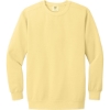 Custom COMFORT COLORS Ring Spun Crewneck Sweatshirt. Butter Yellow