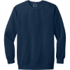 Custom COMFORT COLORS Ring Spun Crewneck Sweatshirt. True Navy Blue