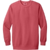 Custom COMFORT COLORS Ring Spun Crewneck Sweatshirt. Watermelon Red