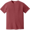 Custom COMFORT COLORS Heavyweight Ring Spun Tee. Chili Red