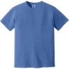 Custom COMFORT COLORS Heavyweight Ring Spun Tee. FloBlue