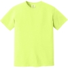 Custom COMFORT COLORS Heavyweight Ring Spun Tee. Neon Lemon Yellow