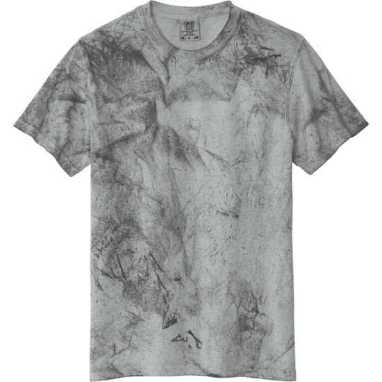 Custom Comfort Colors Heavyweight Color Blast Tee Smoke Gray
