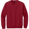 Custom Gildan Heavy Blend Crewneck Sweatshirt. Cherry Red