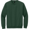 Custom Gildan Heavy Blend Crewneck Sweatshirt. Fan Dark Green