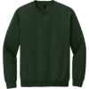 Custom Gildan Heavy Blend Crewneck Sweatshirt. Forest Green