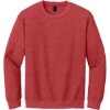 Custom Gildan Heavy Blend Crewneck Sweatshirt. Heather Scarlet Red