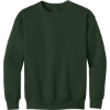 Custom Gildan Youth Heavy Blend Crewneck Sweatshirt. Forest Green