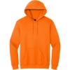 Custom Gildan - Heavy Blend Hooded Sweatshirt. Safety Orange