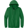 Custom Gildan - Heavy Blend Full-Zip Hooded Sweatshirt. Irish Green
