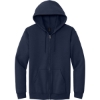 Custom Gildan - Heavy Blend Full-Zip Hooded Sweatshirt. Navy Blue